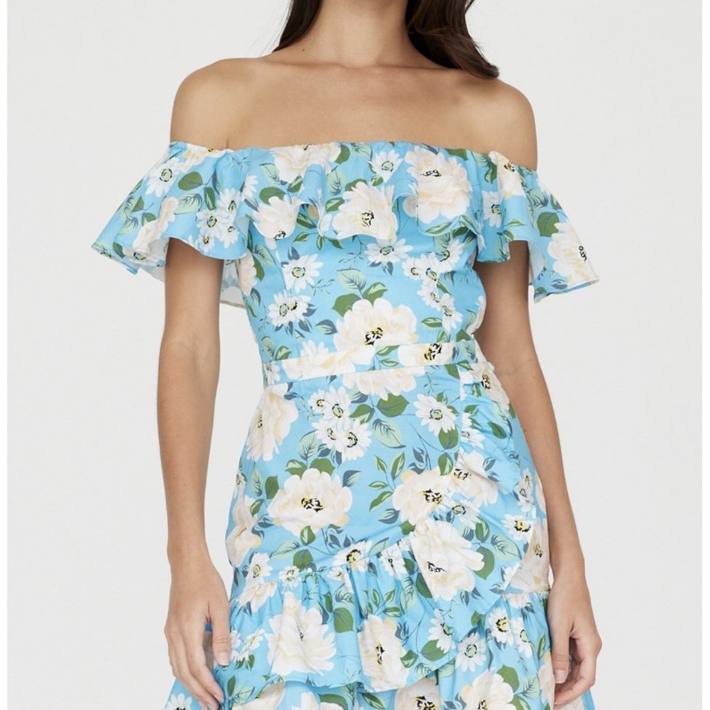 Floral Off-Shoulder Dress